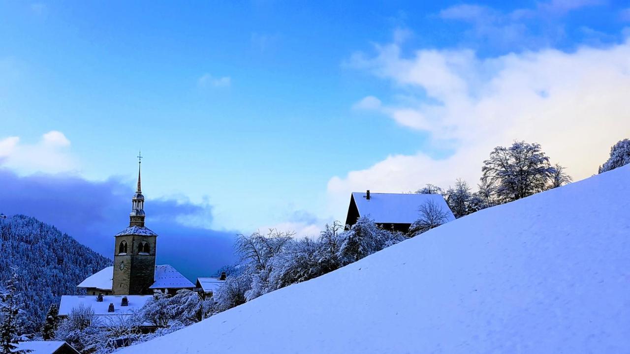 Отель Chalet La Source Saint-Nicolas-la-Chapelle  Экстерьер фото